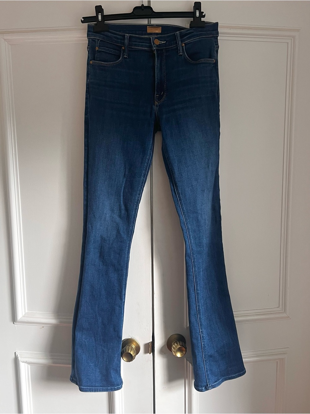MOTHER - The Runaway, Women's Dark Blue Flare Jeans